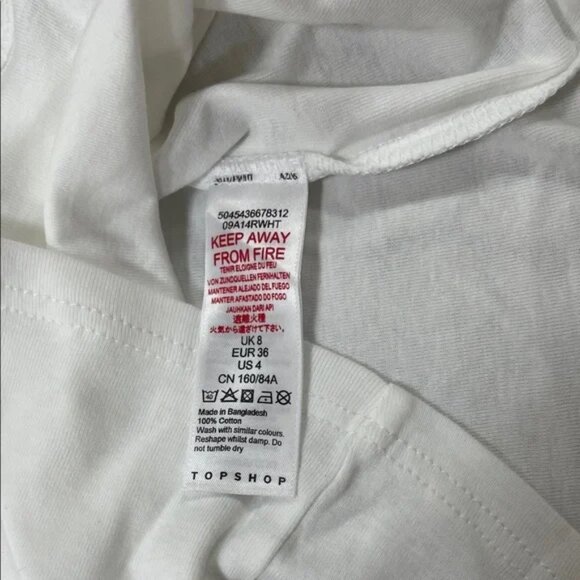 Topshop Shrunken Everyday Tee - Picture 9 of 15